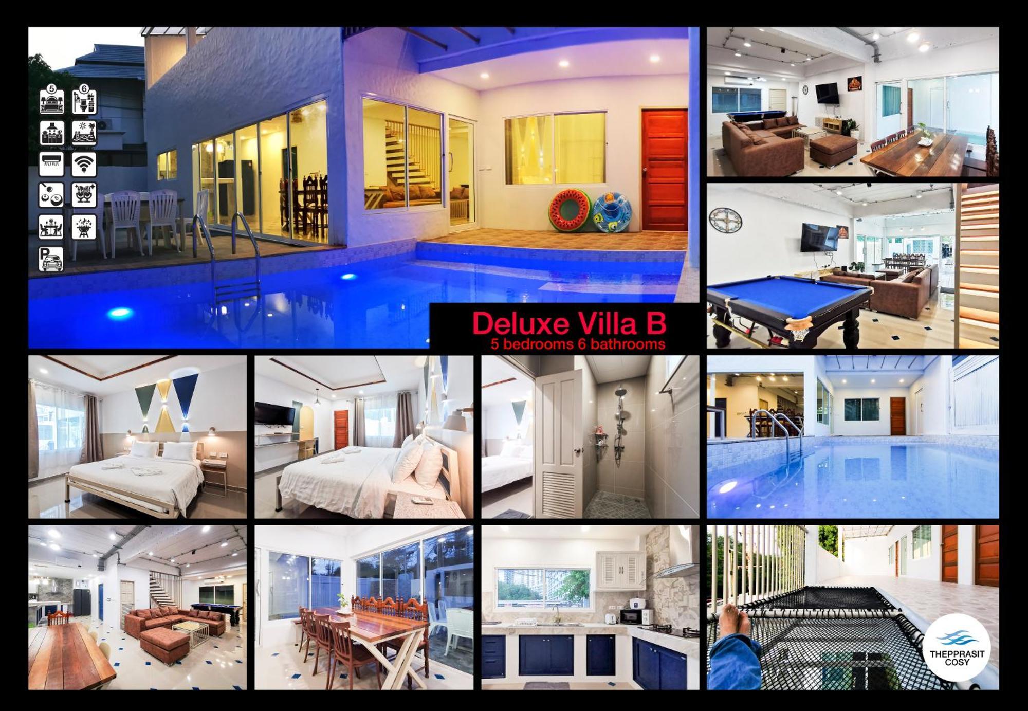 Thepprasit Cosy Villa Jomtien Beach Eksteriør billede
