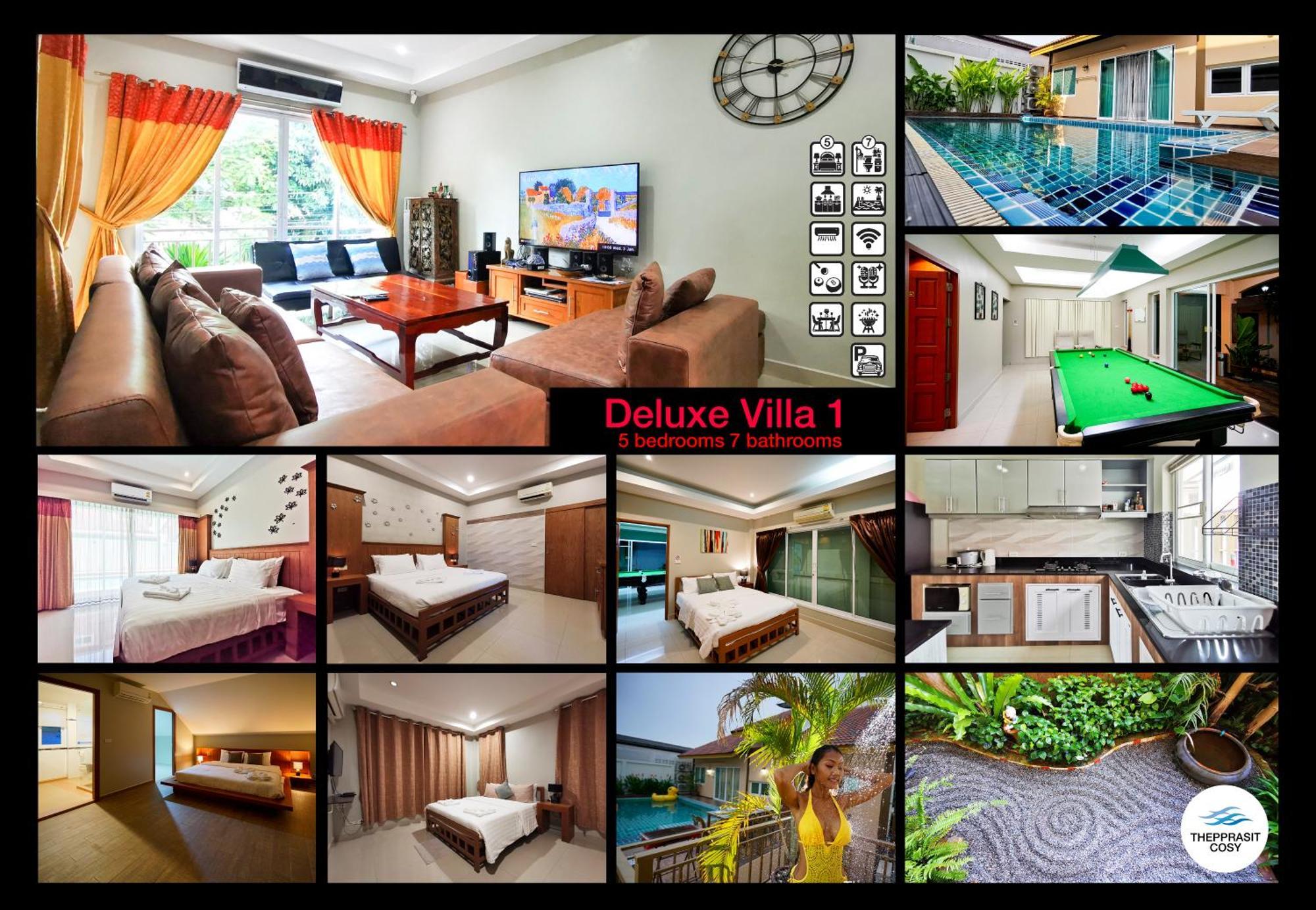 Thepprasit Cosy Villa Jomtien Beach Eksteriør billede