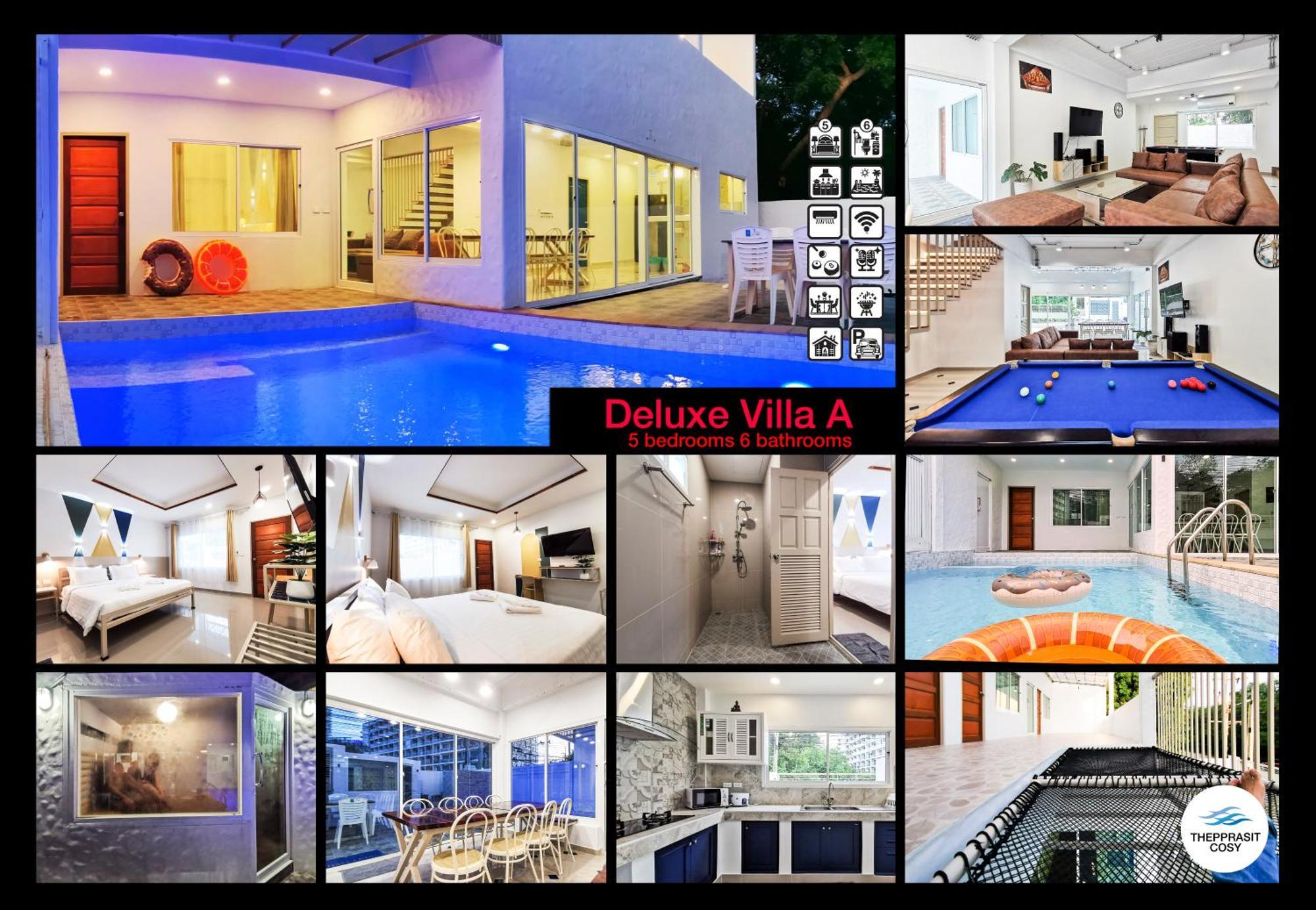 Thepprasit Cosy Villa Jomtien Beach Eksteriør billede