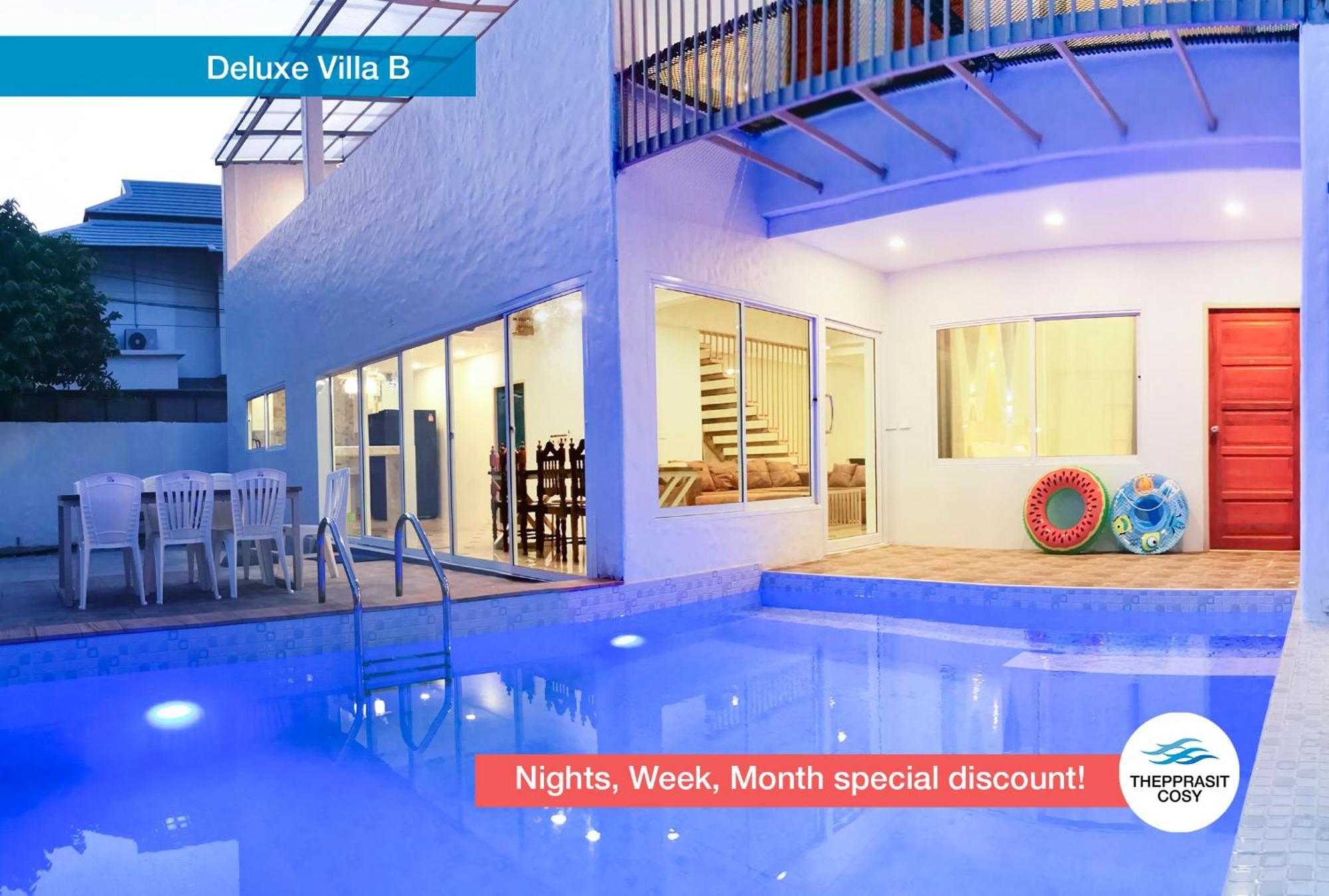 Thepprasit Cosy Villa Jomtien Beach Eksteriør billede