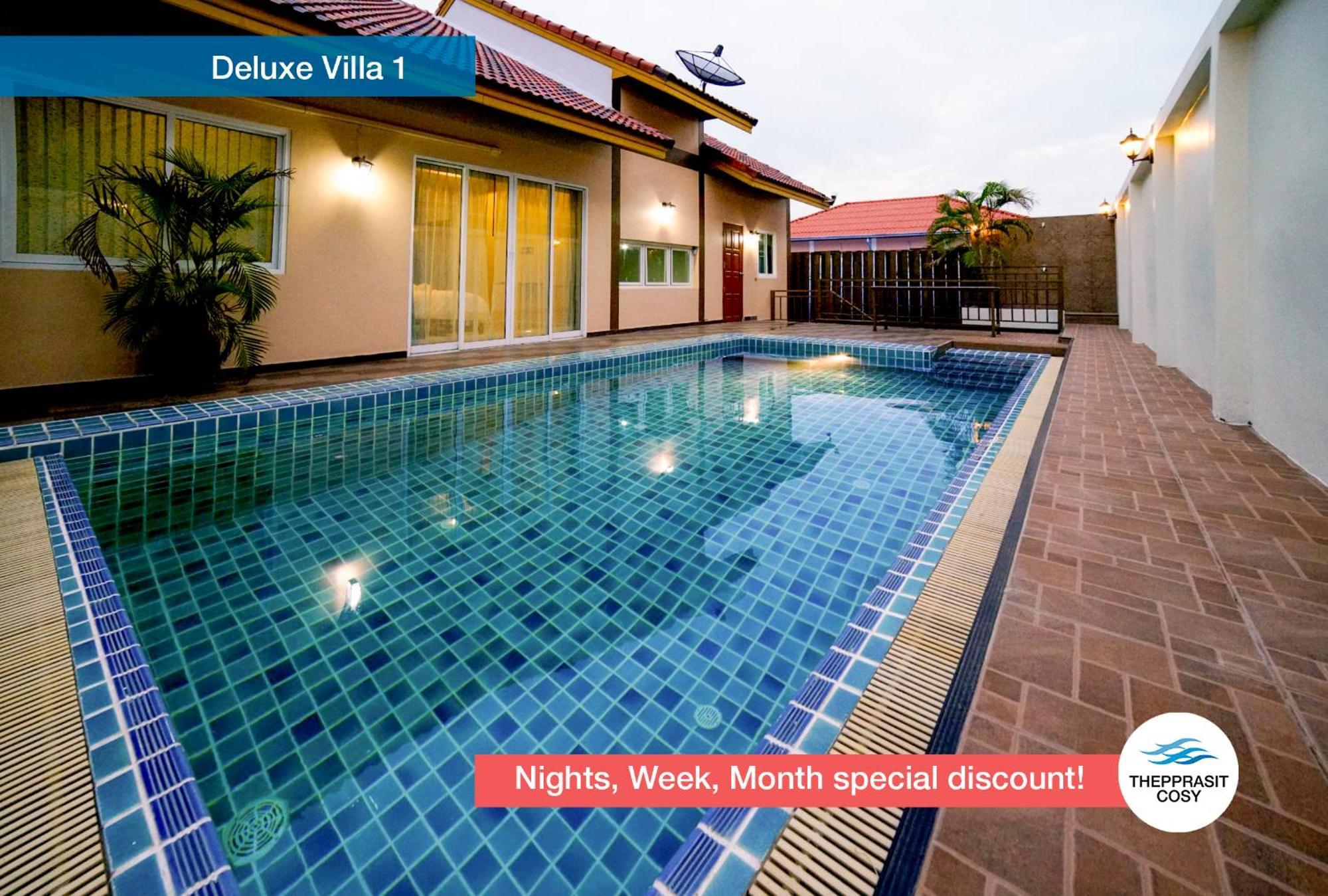 Thepprasit Cosy Villa Jomtien Beach Eksteriør billede