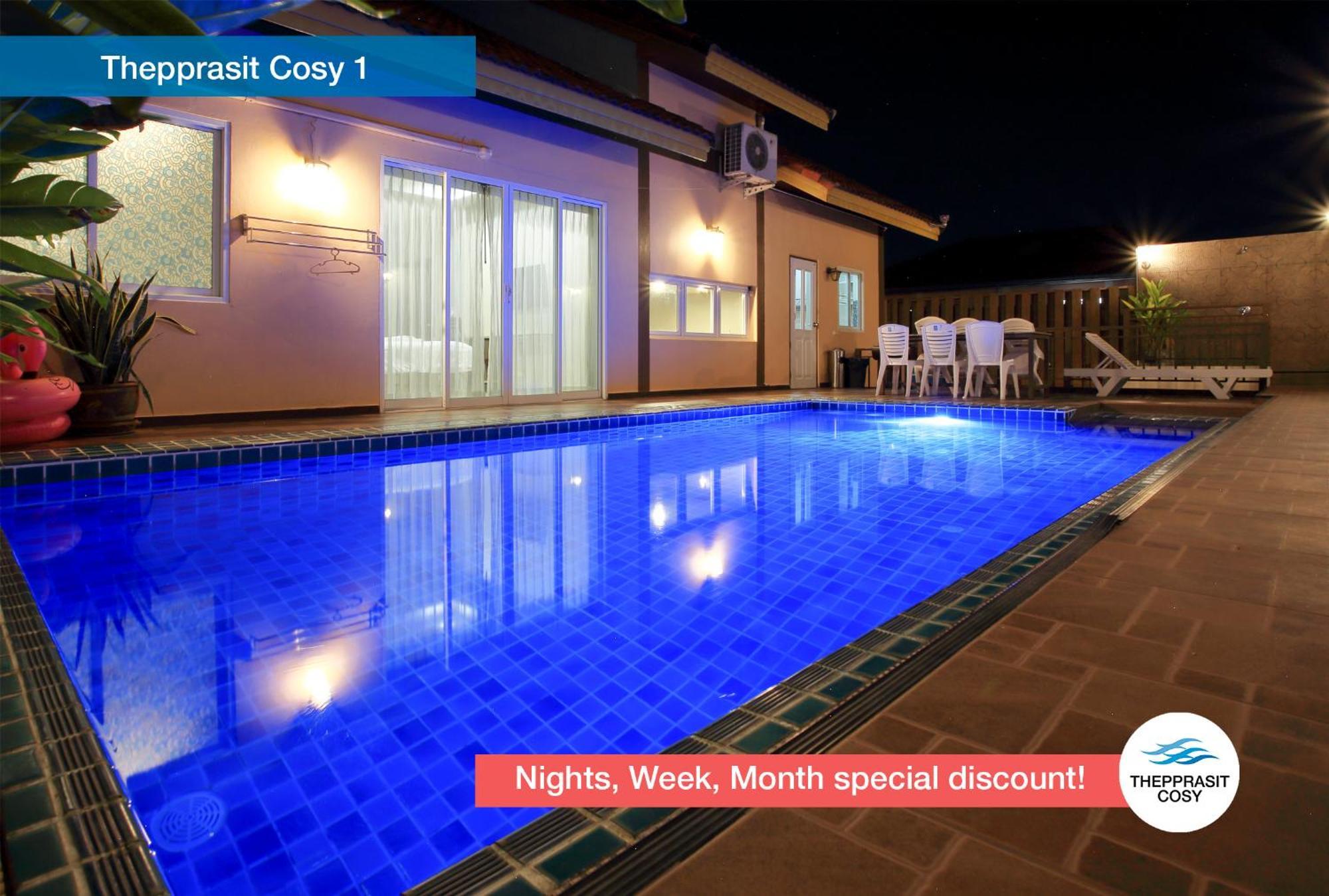 Thepprasit Cosy Villa Jomtien Beach Eksteriør billede